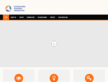 Tablet Screenshot of corphr.com